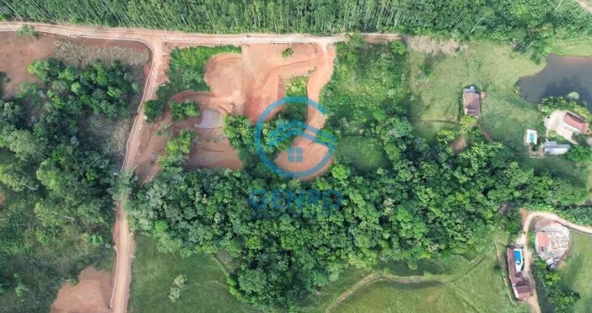 Lote para Chácara em Condomínio Rural em Meio a Natureza à venda em Canelinha/SC