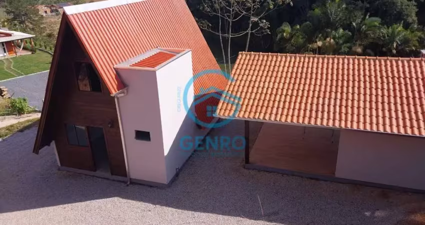 Casa de campo em meio a natureza com terreno de 2.000m² à venda em canelinha/sc