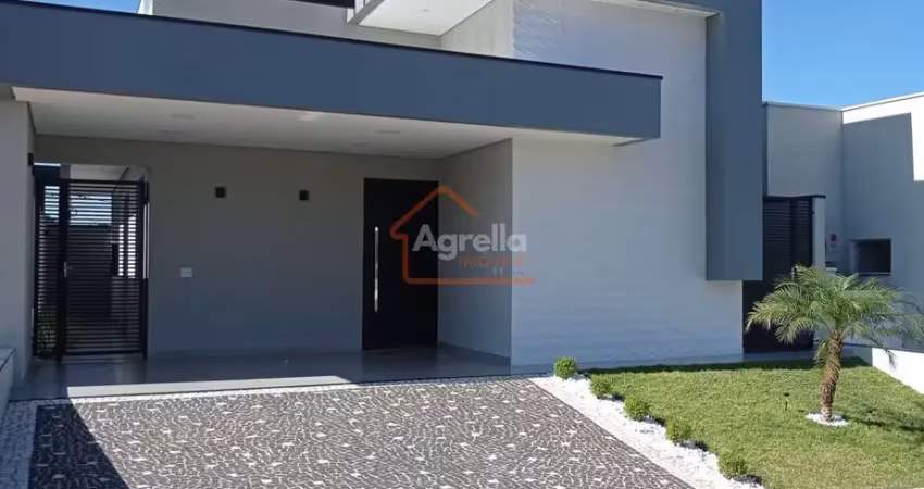 Casa térrea com suite à venda no condomínio santa mônica iii - mogi guaçu/sp