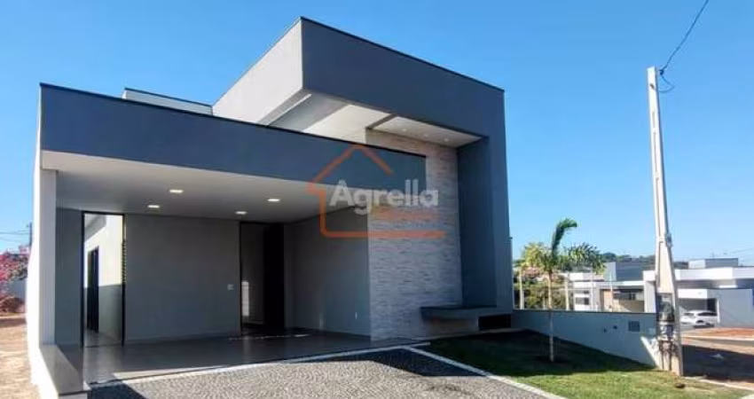 CASA TÉRREA COM SUITE À VENDA NO CONDOMÍNIO SANTA MÔNICA III - MOGI GUAÇU/SP