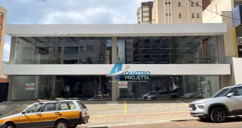 Loja para alugar com 452 m² na região das clinicas, rua jorge velho - londrina