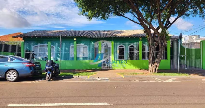 Casa comercial para locação com 300 m² na av. santos dumont, londrina