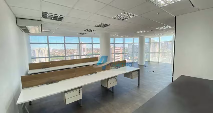 Sala comercial para alugar com 128 m² - jardim higienópolis - londrina/pr