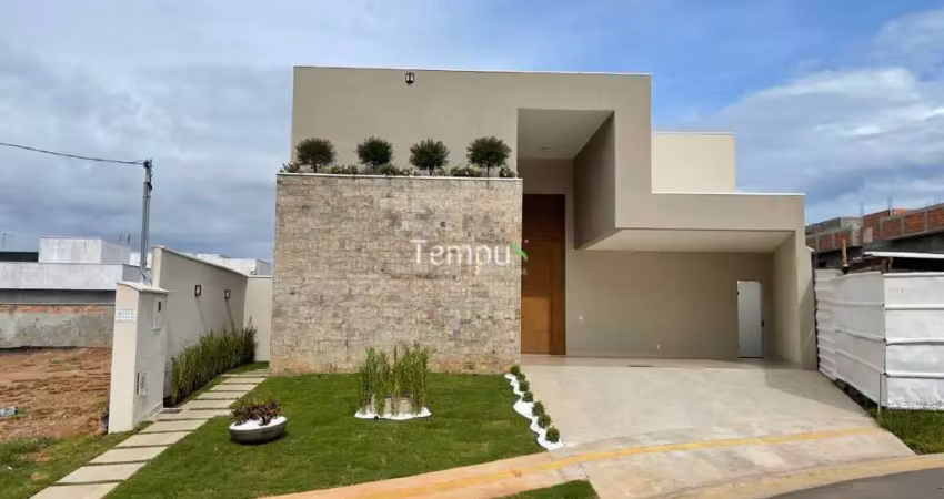 Jardins Bolonha - Casa Alto Padrão Jardins Bolonha, 438m², 3 Suítes Plenas, Senador Canedo
