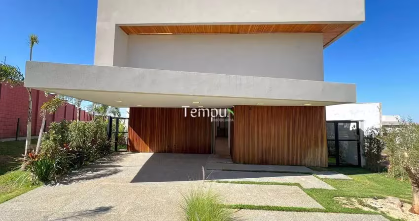 Jardins bolonha - sobrado à venda no jardins bolonha - senador canedo/go, com 314m², possui 4 suítes, piscina aquecida, churrasqueira