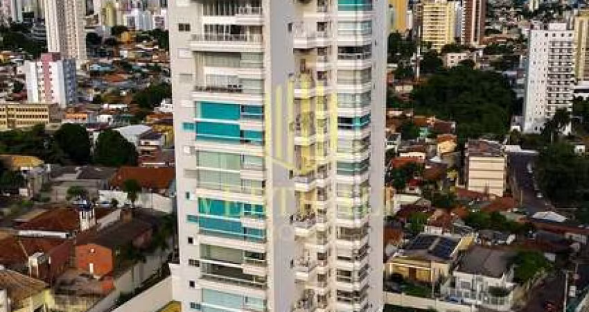 Edifício Arthé: Apartamento mobiliado à venda,  209m², 3 suítes, - Quilombo, Cuiabá, MT