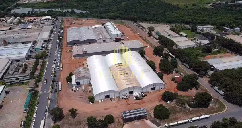 Galpão logístico para locação, 1900m², jardim industrial, cuiabá, mt