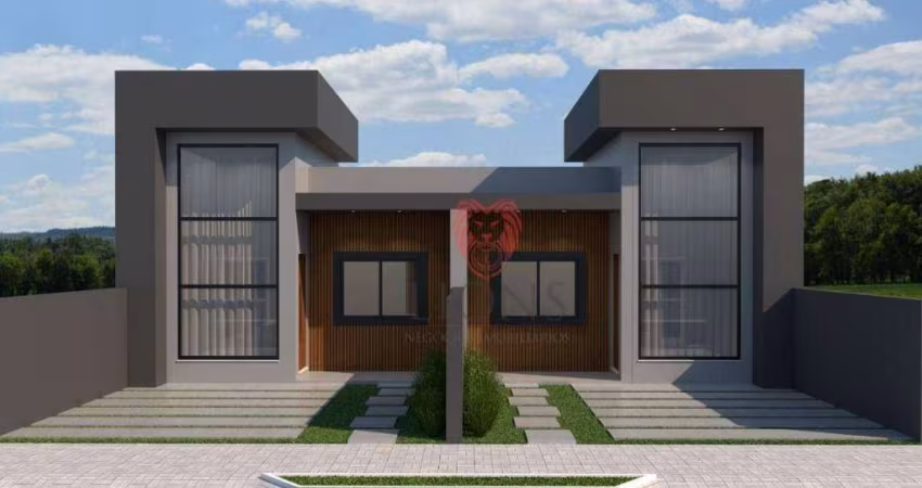 Casa com 3 dormitórios à venda, 80 m² por R$ 419.000,00 - Bom Sucesso - Gravataí/RS
