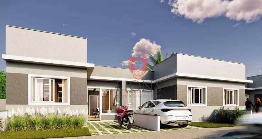 Casa com 2 dormitórios à venda, 43 m² por R$ 209.900 - Parque dos Anjos - Gravataí/RS