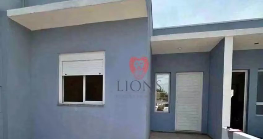 Casa com 2 dormitórios à venda, 50 m² por r$ 276.600 - parque ipiranga - gravataí/rs