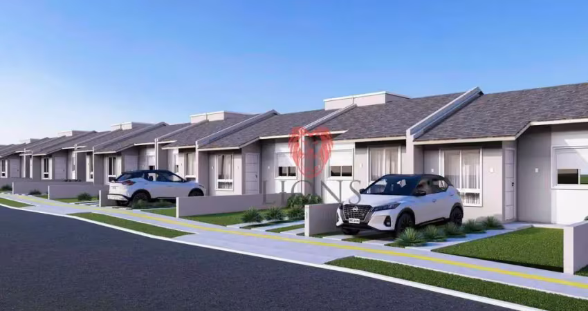Casa com 2 dormitórios à venda, 51 m² por r$ 280.000 - moradas do sobrado - gravataí/rs