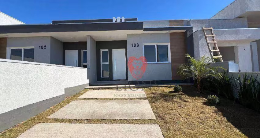 Casa com 3 dormitórios à venda, 79 m² por r$ 449.000 - reserva dom feliciano - gravataí/rs