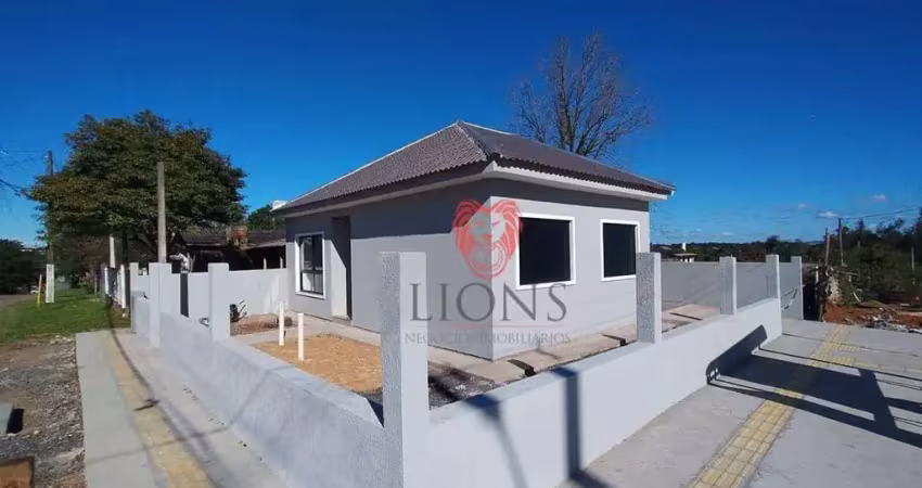 Casa com 2 dormitórios à venda, 66 m² por r$ 299.000,00 - monte belo - gravataí/rs