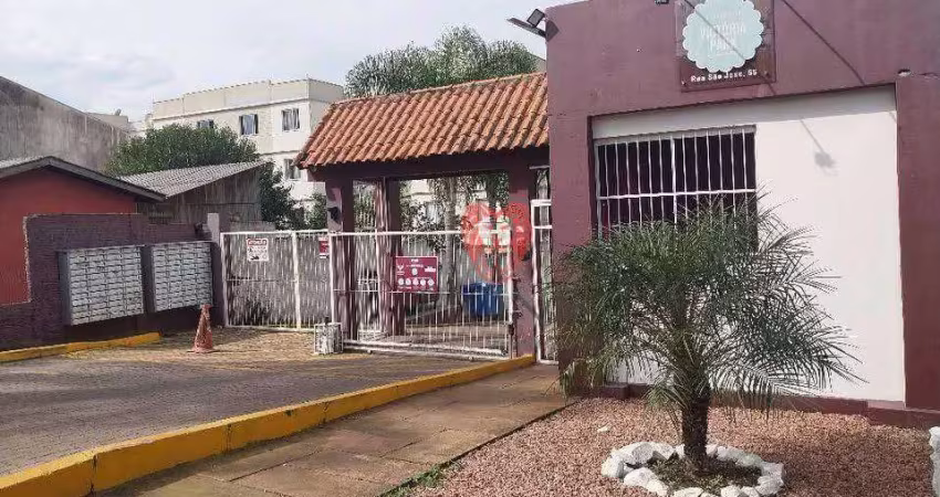 Apartamento com 2 dormitórios à venda, 46 m² por r$ 179.000 - santa cruz - gravataí/rs