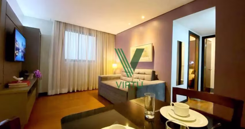 Apartamento com 1 dormitório à venda, 42 m² por r$ 360.000,00 - bigorrilho - curitiba/pr