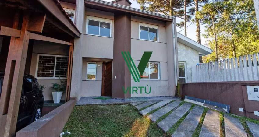 Sobrado com 3 dormitórios para alugar, 80 m² por r$ 2.850,00/mês - xaxim - curitiba/pr