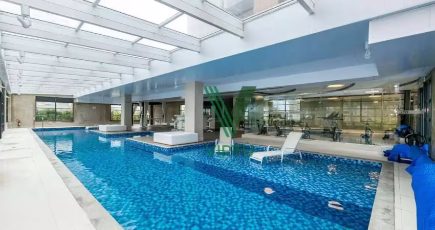 Apartamento com 1 dormitório para alugar, 40 m² por r$ 4.320,00/mês - vila izabel - curitiba/pr