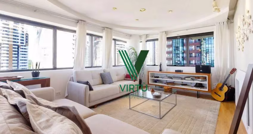 Apartamento com 3 dormitórios para alugar, 180 m² por r$ 7.180,00/mês - ecoville - curitiba/pr