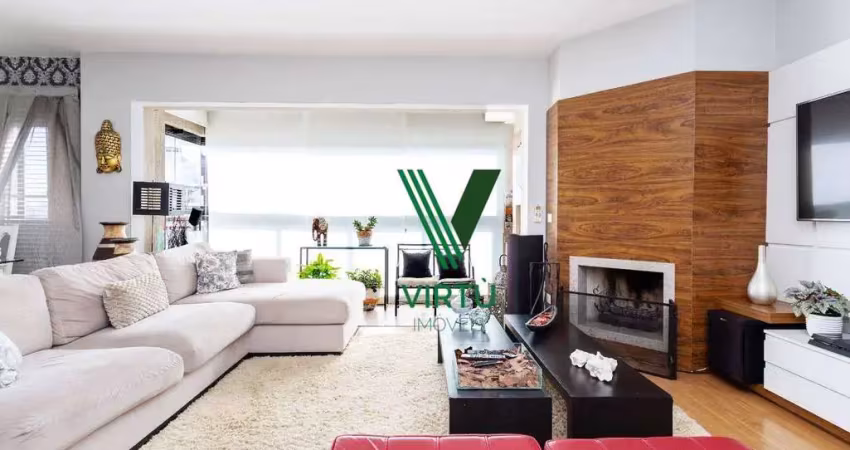 Apartamento para alugar, 125 m² por r$ 9.650,00/mês - hugo lange - curitiba/pr