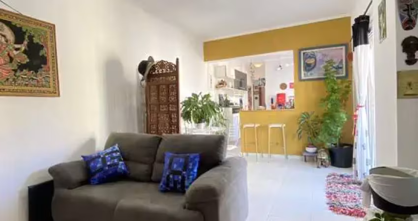 Apartamento semimobiliado de 2 quartos no bairro canto do forte, praia grande.