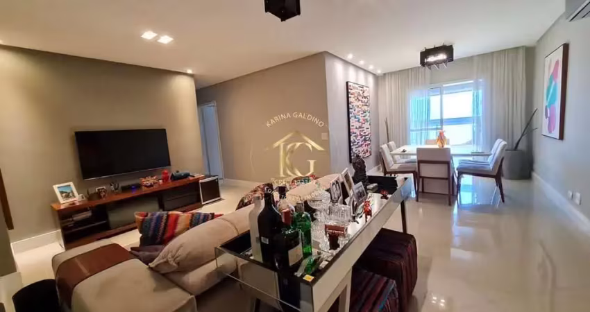 Apartamento aviação praia grande 3 dormitórios 2 suítes vista mar
