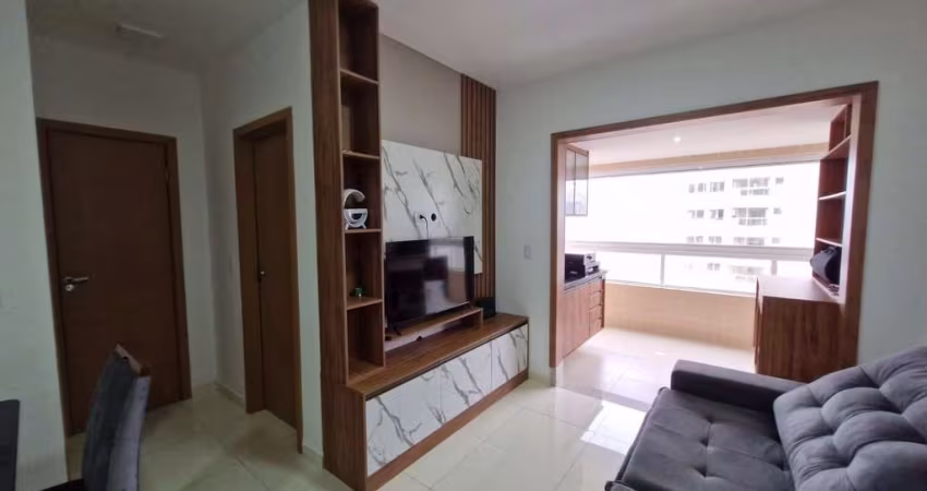 Apartamento aviação Praia Grande 2 quartos 1 suíte 2 vagas vista mar