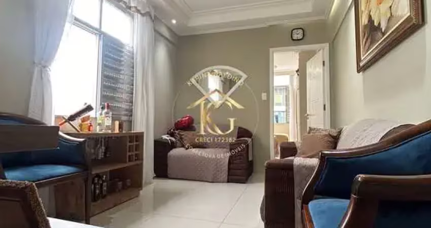 Apartamento semimobiliado no bairro boqueirão, praia grande - sp