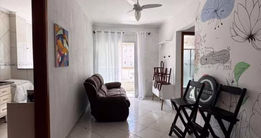 Apartamento aviação Praia Grande 1 dormitório vista mar grande precisa reforma