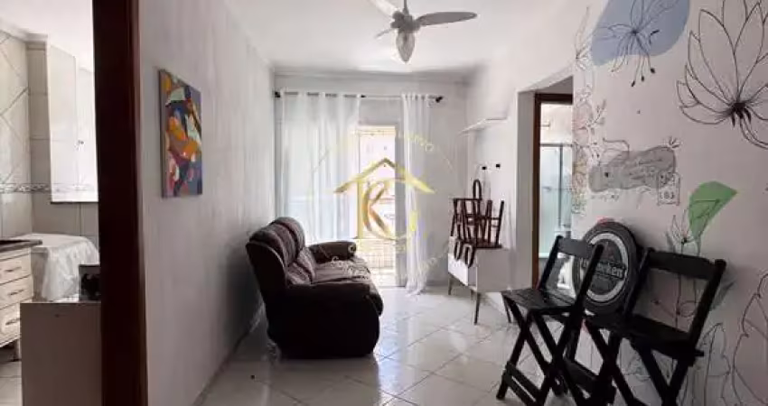 Apartamento aviação praia grande 1 dormitório vista mar grande precisa reforma