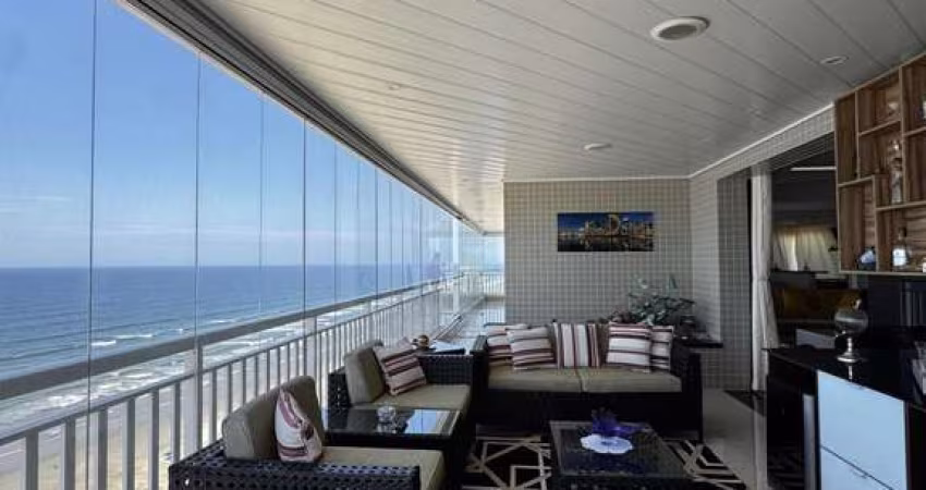 Cobertura aviação Praia Grande 3 dormitórios 3 suítes jacuzzi hidro vista mar