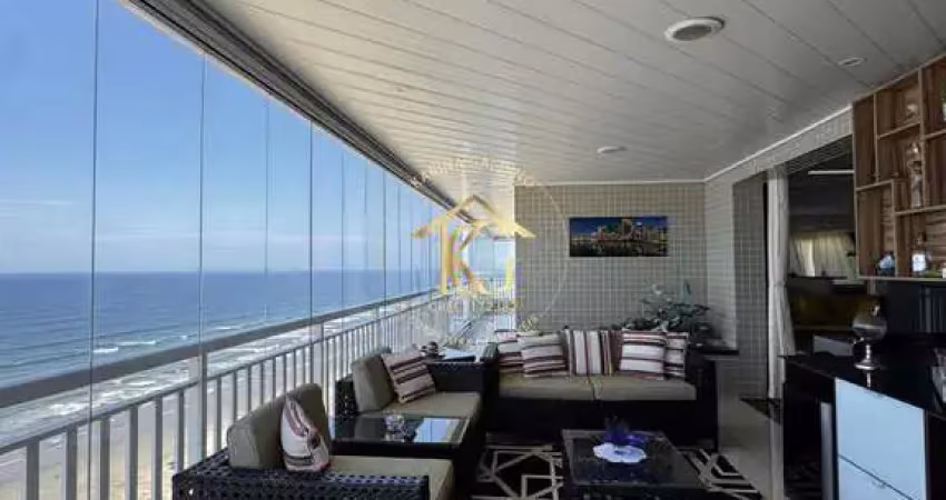 Cobertura aviação praia grande 3 dormitórios 3 suítes jacuzzi hidro vista mar