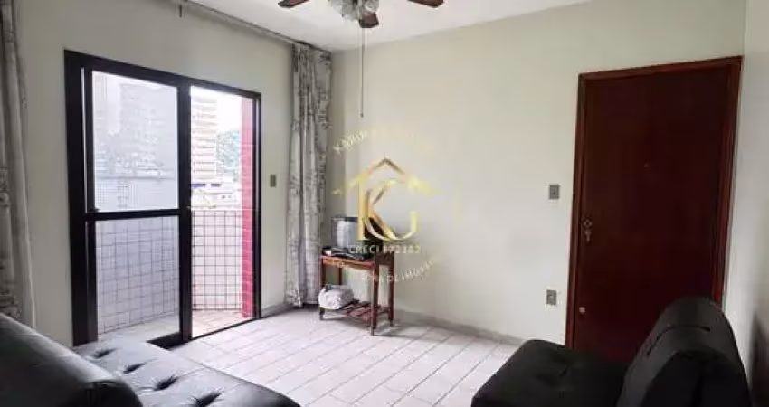 Apartamento canto do forte praia grande 1 dormitório 2 sacadas