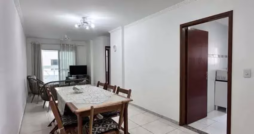 Apartamento semimobiliado à venda com 2 quartos guilhermina - praia grande