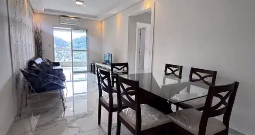 Apartamento mobiliado de 2 quartos no canto do forte, praia grande - sp
