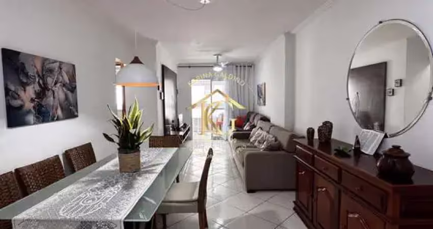 Apartamento tupi praia grande 2 dormitórios 1 suíte grande semi mobiliado