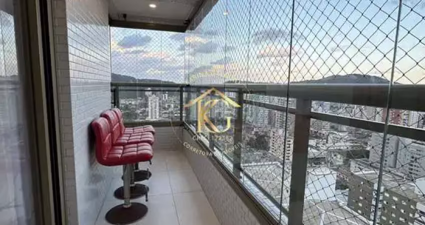 Apto 2 quartos (1 suíte) canto forte: mobiliado, vista panorâmica, lazer!