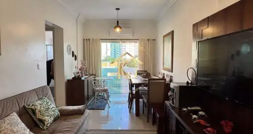 Apartamento guilhermina praia grande 2 dormitórios 2 banheiros vista mar