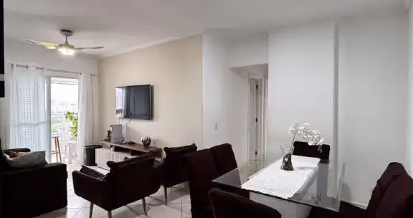 Apartamento aviação praia grande 2 dormitórios 1 suíte vista mar