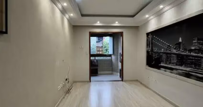 Apartamento guilhermina praia grande 2 dormitórios 1 suíte grande semimobiliado