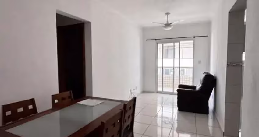 Apartamento aviação praia grande 1 dormitório modesta vista mar com sacada