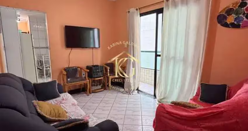 Apartamento 1 dormitório amplo na guilhermina- praia grande