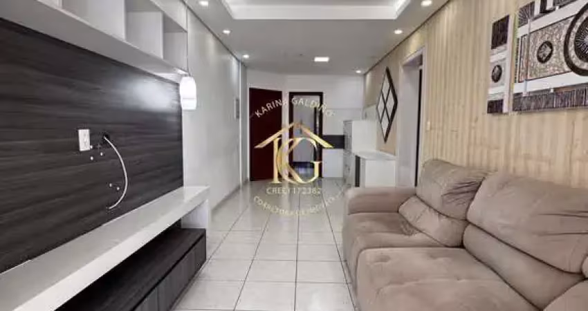Apartamento guilhermina praia grande 2 dormitórios 1 suíte vista mar