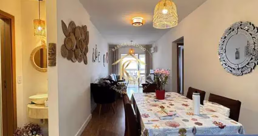 Apartamento aviação praia grande 2 dormitórios 2 suítes vista mar