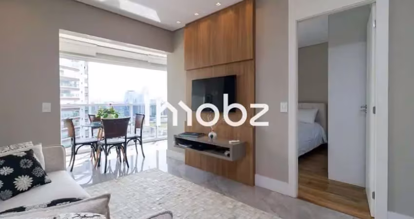 Apartamento com 1 quarto à venda na Rua Doutor Paschoal Imperatriz, 105, Brooklin, São Paulo