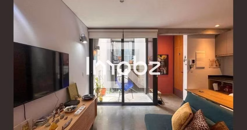Apartamento com 1 quarto à venda na Rua Ribeiro do Vale, 470, Brooklin, São Paulo