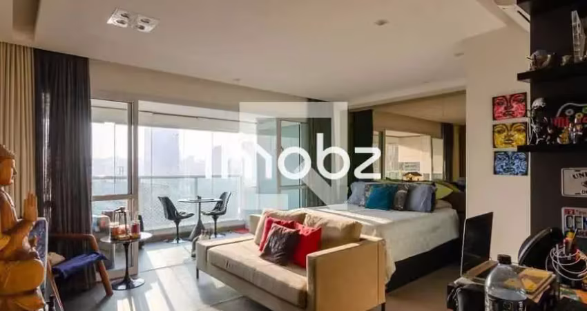 Apartamento com 1 quarto à venda na Rua Professor José Leite e Oiticica, 434, Brooklin, São Paulo