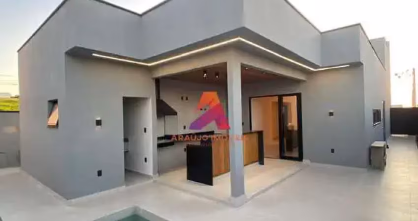 Linda casa térrea no condomínio santa mônica, caçapava-sp! vamos conhecer?