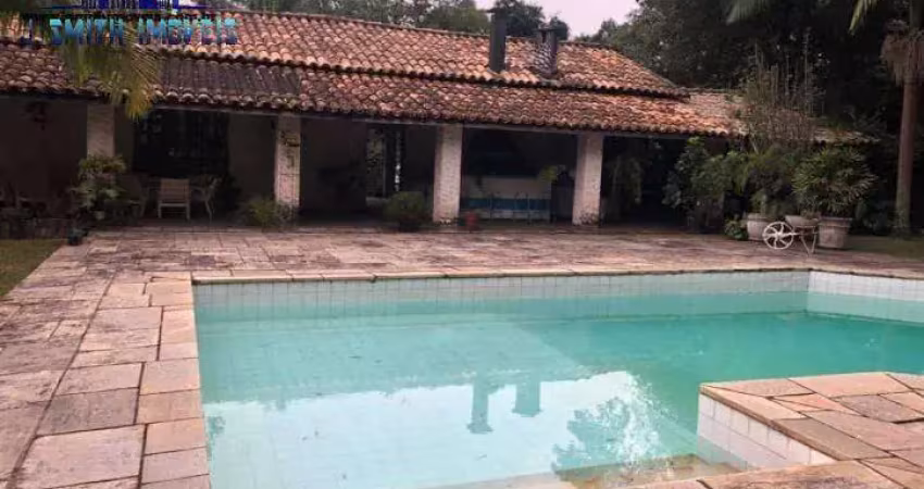 Casa rústica, térrea, terreno 5.000m², condomínio na granja viana