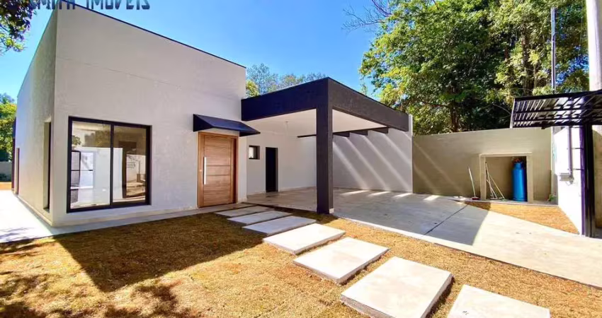 Oortunidade - casa térrea, 245m², nova, piscina. condomínio fechado.