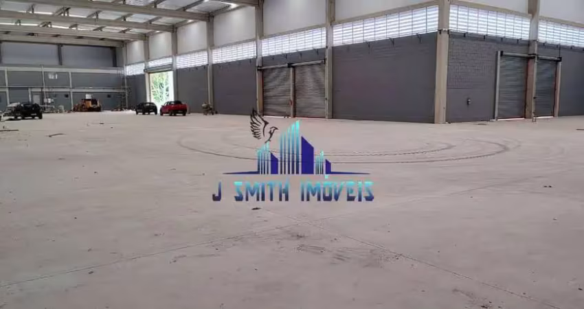 Galpão novo, 3116m² ac., terreno 4.000m², 4 docas,  zona indl. em cotia